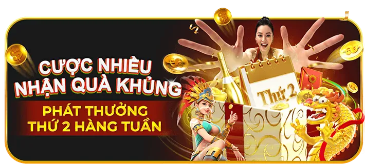 Hình ảnh cúp vô địch và pháo hoa, tượng trưng cho các khuyến mãi đặc biệt theo sự kiện lớn.